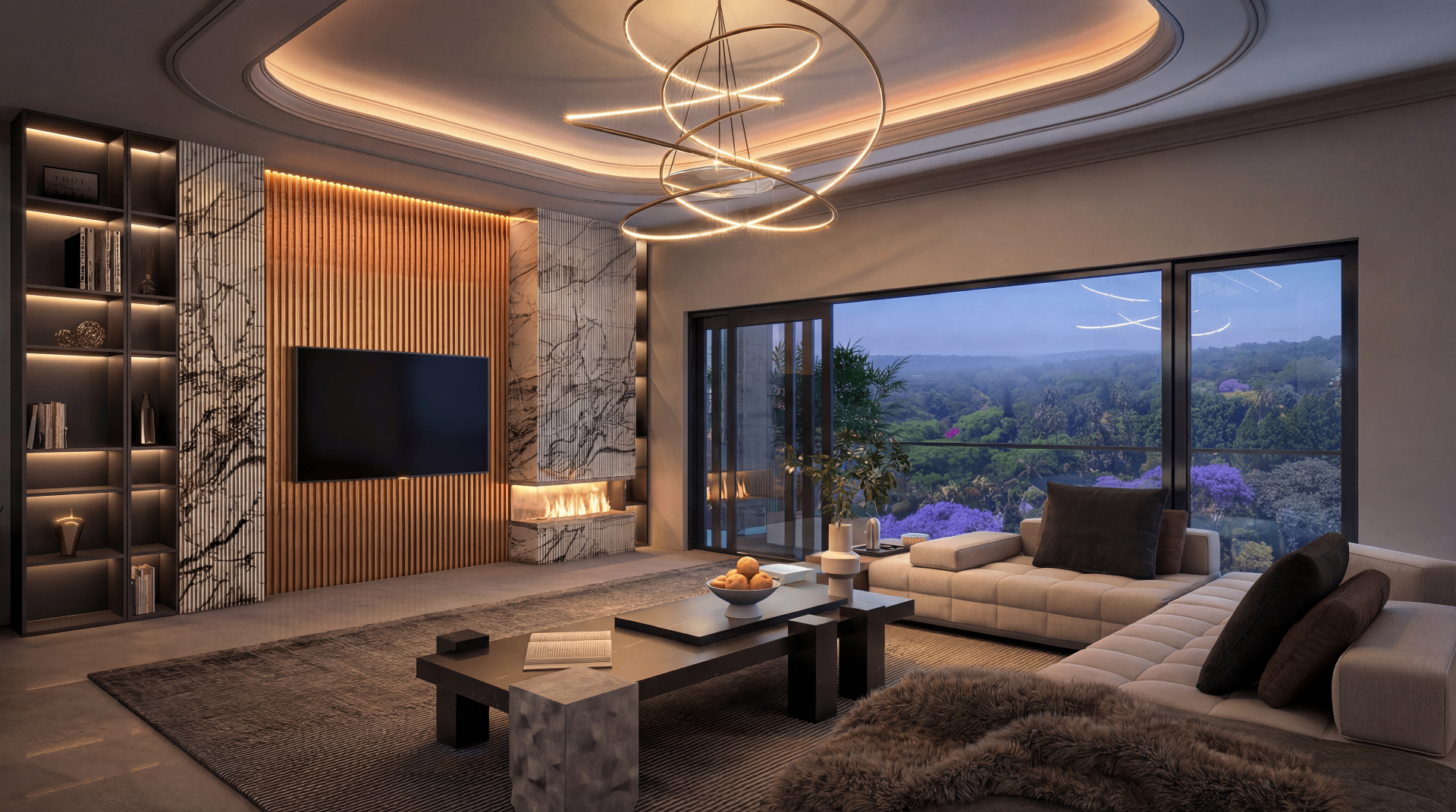 Aurora Majesty — Living Room