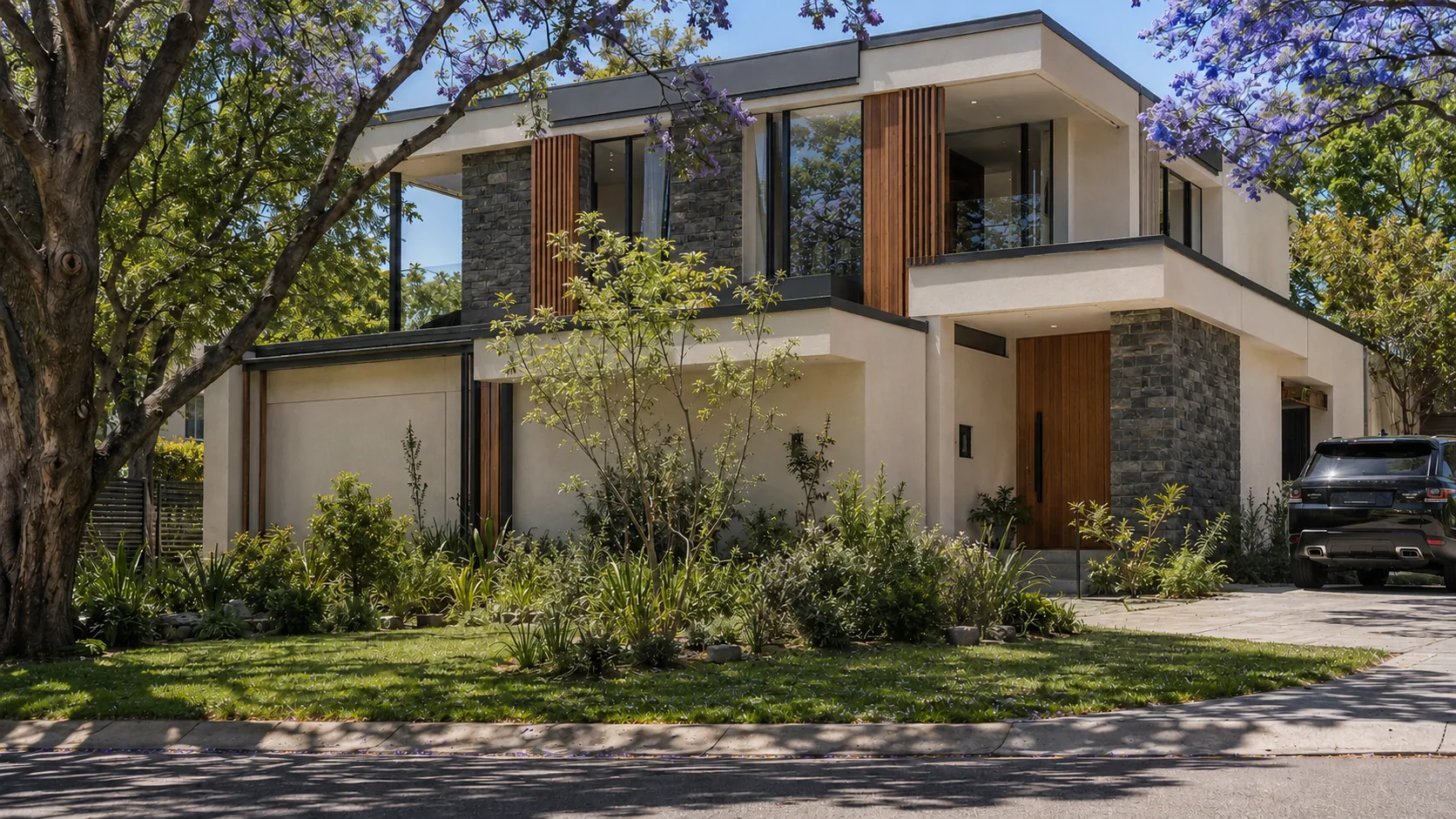 Jacaranda House — Street Elevation
