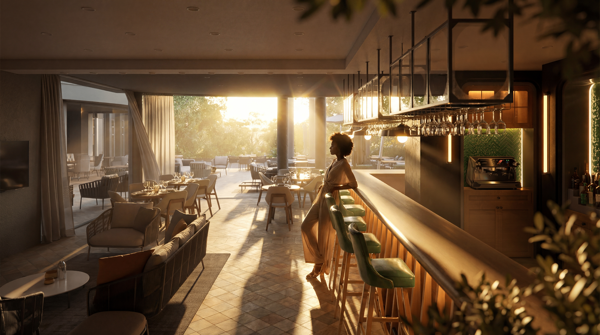 Garden Lounge & Bar — Sundown