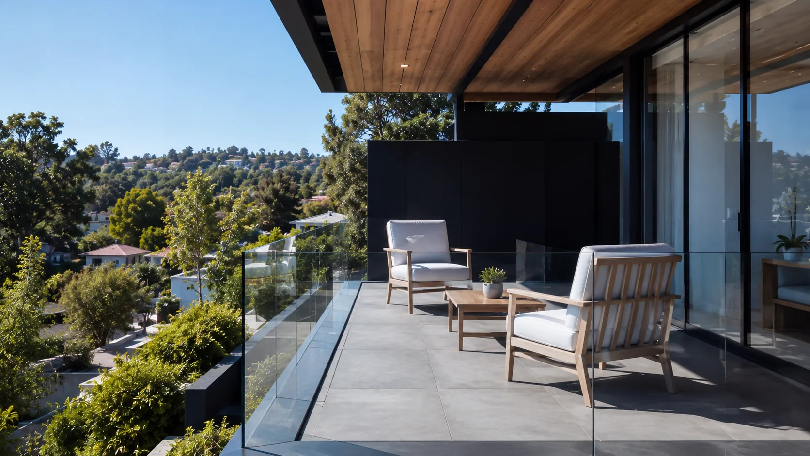Hillside Terrace — Daylight